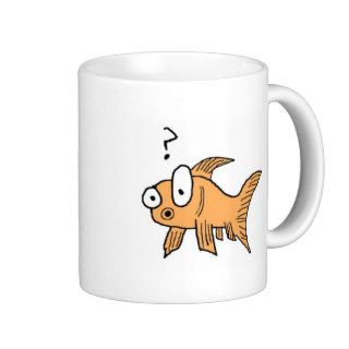 Confused Goldfish Coffee Mug