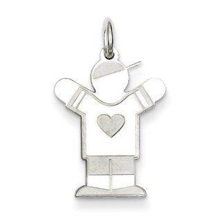 Sterling Silver Kid Charm Jewelry