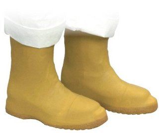 Honeywell Safety A352 06 XXL Servus North Latex Disposable Mid Height Bootie, XX Large, Yellow