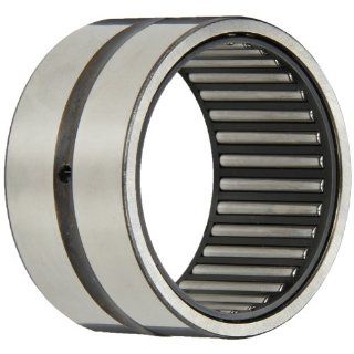 INA NK45/30 Needle Roller Bearing, Outer Ring and Roller, Steel Cage, Open End, Oil Hole, Metric, 45mm ID, 55mm OD, 30mm Width, 10000rpm Maximum Rotational Speed