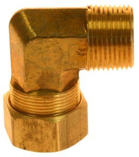 Aviditi 90894 Compression x MIP 90 Degree Elbow, (Pack of 10)   Pipe Fittings  