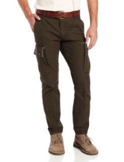Docker's Men's Alpha Bridgehead Cargo Slim Tapered Pant, Rosin, 36x34 at  Mens Clothing store Casual Pants