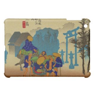 Mishima Station ~ Vintage Japanese Art Cover For The iPad Mini