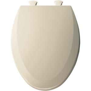BEMIS Lift Off Elongated Closed Front Toilet Seat in Almond 1500EC 146