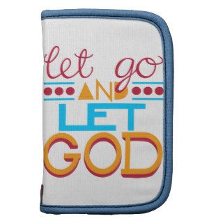 Let Go and Let GOD (Original Typography) Planner