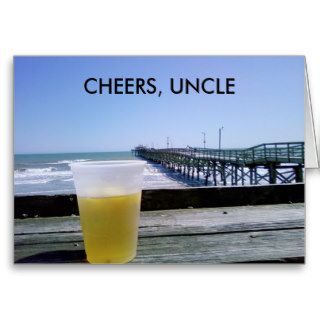 CHEERS, UNCLE       HAPPY BIRTHDAY CARD
