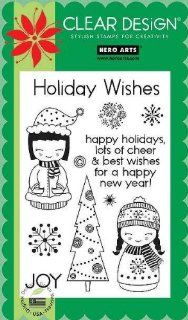 Holiday Dolls Clear Stamp Set