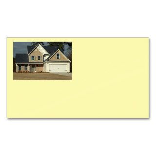 New Home Construction Business Cards