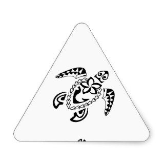 Tribal Turtle Trio Design Stickers