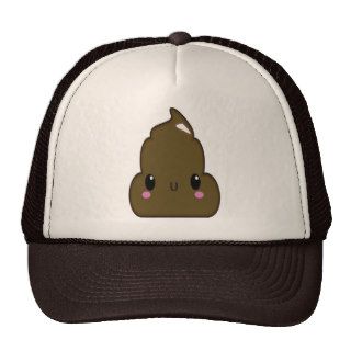 Tan and Brown Poo Hat