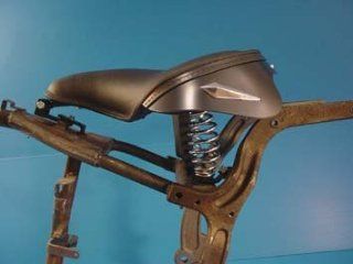 Motorcycle Solo Seat with Mount Kit Automotive