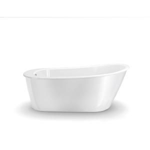MAAX Sax 5 ft. Freestanding Bath Tub in White 105823 000 002 100