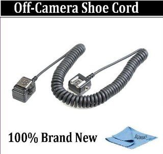 Off Camera Shoe Cord For The Sony ALPHA DSLR A380, DSLR A330, DSLR A230, DSLR A700, DSLR A350, DSLR A300, DSLR A200, DSLR A100 Which Have Any Of These (HVL F58AM, F56AM, F42AM, F36AM, F20AM, F32X, F1000)  Camera Flash Synch Cords  Camera & Photo