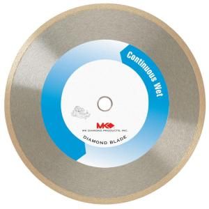 MK Diamond 7 in. Wet Cutting Continuous Rim Diamond Blade For Tile And Marble MK  HDTCM  7
