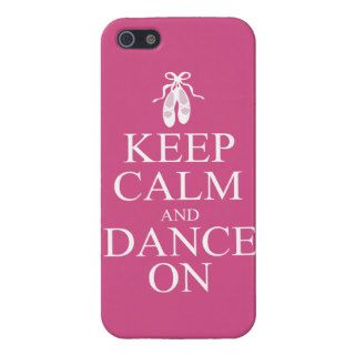 Keep Calm and Dance On Ballerina Shoes Pink Cases For iPhone 5