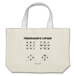 Freemason's Cipher (Cryptography) Bags