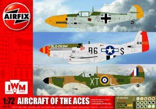 Airfix A50143 Aircraft of the Aces 172 Scale Plastic Model Gift Set Toys & Games
