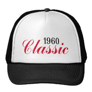 50th birthday gifts, 1960 Classic Mesh Hats