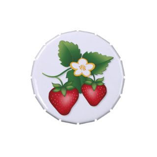Strawberry Jelly Belly Jelly bean Candy Tin