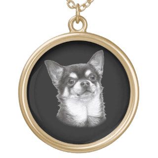 Chihuahua Painting Custom Necklace