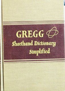 Gregg Shorthand Dictionary Simplified E.W. Crockett 9780070944121 Books