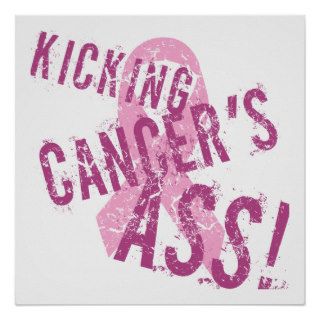 Cancer Awareness With Attitude Posters