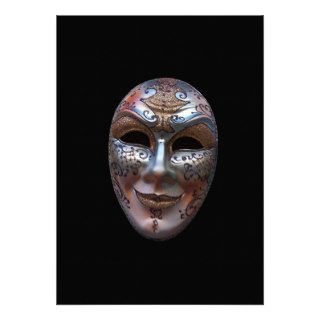 Venetian Masks Invitation