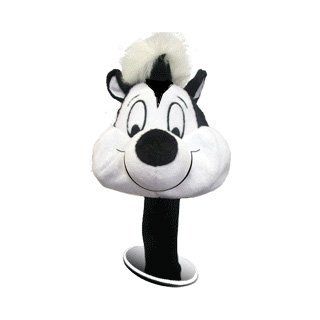 Pepe Le Pew 460cc Golf Head Cover Headcover Offically Licensed Looney Tunes  Golf Club Head Covers  Sports & Outdoors