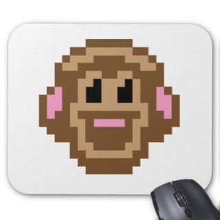 Pixel Monkey Mouse Mat