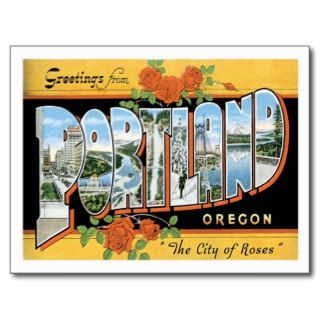 Portland Oregon OR Postcard