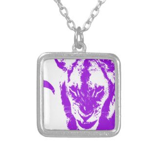Purple Lion King Necklaces