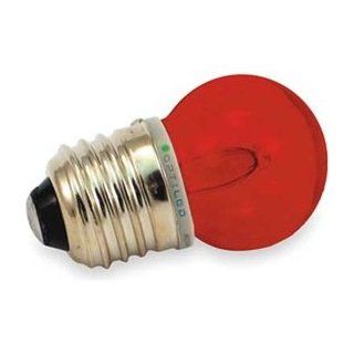 LED Light Bulb, A12, 620 640nm, Red, PK10   Led Household Light Bulbs  