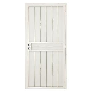 Unique Home Designs Cottage Rose 32 in. x 80 in. Navajo White Outswing Security Door IDR06000322135