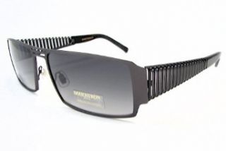 Boucheron BES 104 Sunglasses BES104 Gunmetal/Black Shades Clothing