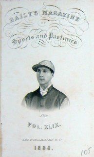 Frontispiece Portrait 1888 Watts Jockey Sportsman   Prints
