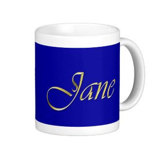JANE Name Branded Gift Drinking Mug