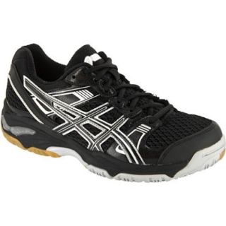 ASICS GEL 1140V ASICS Women's Indoor, Squash, Racquetball Shoes Black/Silver Shoes