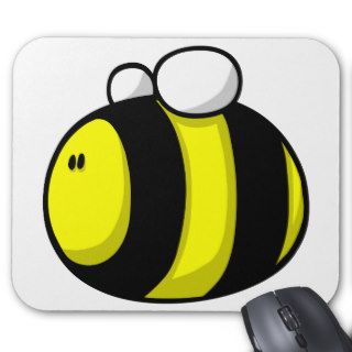 Cartoon Bumble Bee Mouse Pad