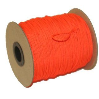 Purchase in Bulk   New Knotless Continuous Strand of Unbroken High Visibility Neon Orange Braided Nylon Scuba Diving Line for Wreck & Cave Reel (1 Pound Equals 300 ft of #48 Line)  Dive Hollis  Sports & Outdoors