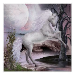 Angels Fae Unicorns Print