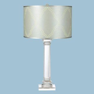 Candice Olson Lighting Trellis Table Lamp, Crystal/Blue    