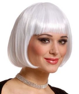 Sassy Wig   Platinum Adult Flapper Costume Accessory Clothing