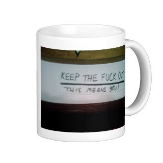 MM2, M.89, It's A Note For You On The Other Side Coffee Mugs