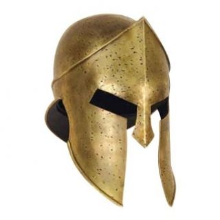 Armor Venue "300" Spartan Helmet   Official Replica   Brass Antiqued   One Size Clothing