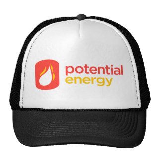 Potential Energy Two Row Logo Trucker Hat