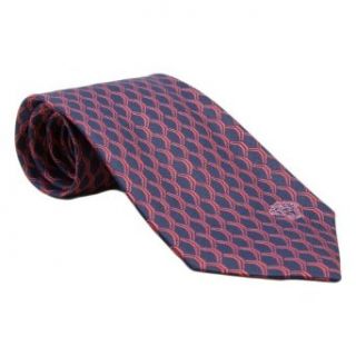 Versace VE BO353 0003 Red/Navy Scale Pattern Woven Silk Men's Tie at  Mens Clothing store Neckties