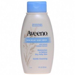 Aveeno Active Naturals Skin Relief Body Wash, 12 fl oz (354 ml)  Bath And Shower Gels  Beauty