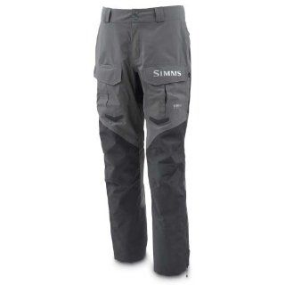 Simms Pro Dry GORE TEX Pants Dark Gunmetal Extra Large  Fishing Jackets  Sports & Outdoors