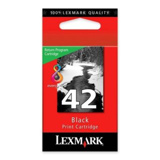Lexmark No. 42 Black Ink Cartridge Lexmark Inkjet Cartridges