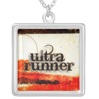 Ultra Runner pendant by Vetro Jewelry